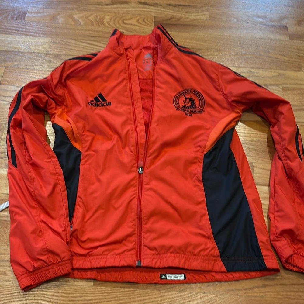 2012 Boston Marathon jacket.